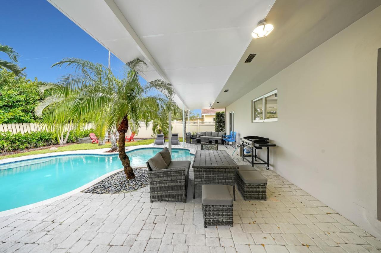 Comfortable 4 Bedroom House With Pool By Pmi Fort Lauderdale Exterior foto