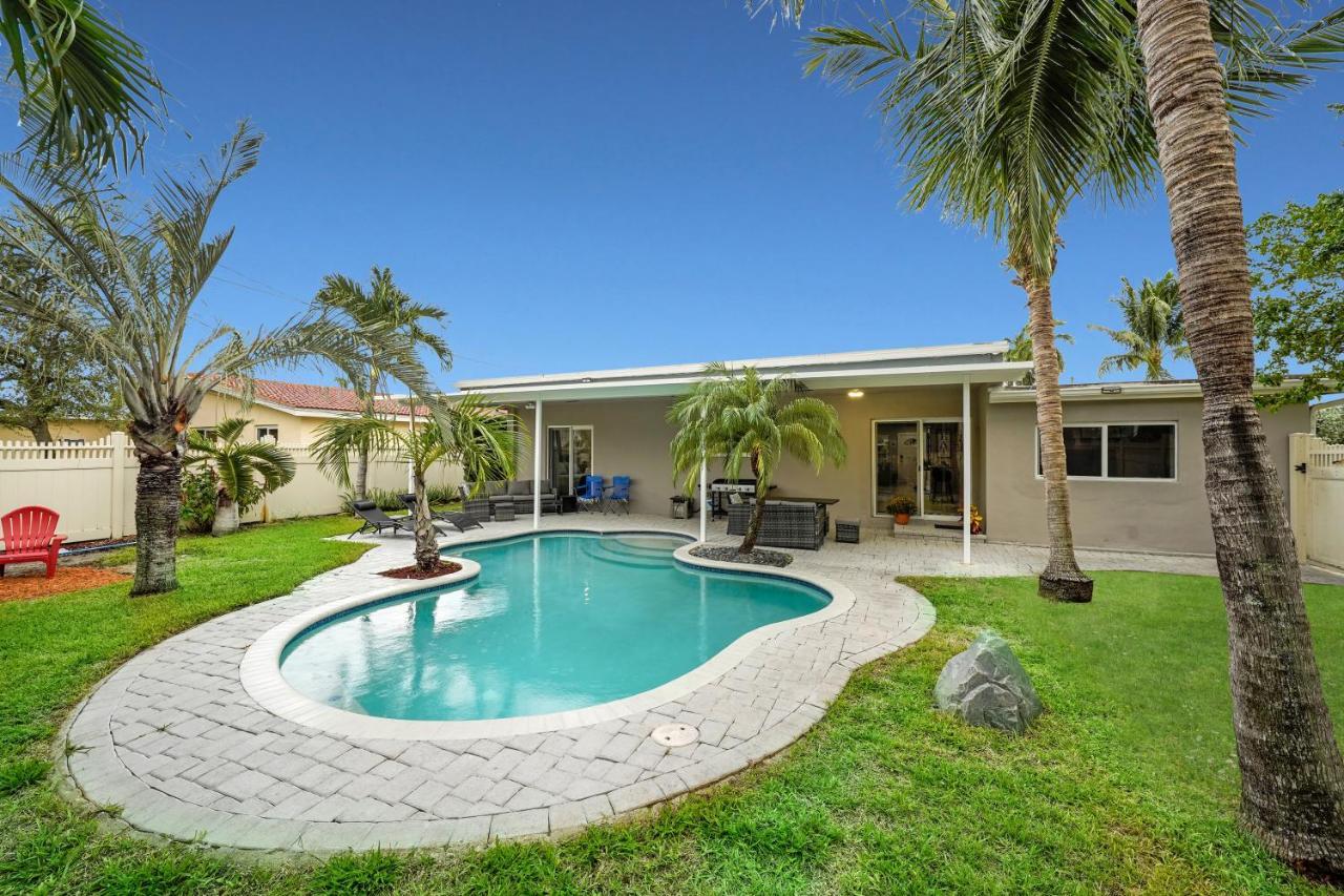 Comfortable 4 Bedroom House With Pool By Pmi Fort Lauderdale Exterior foto